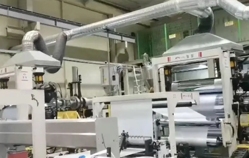 2022 Korea 800 kg/h PP Sheet Extrusion Project