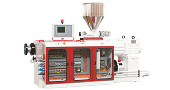Conical Twin-screw extruder for high speed Profiles